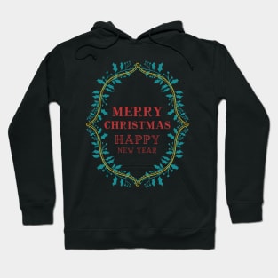 Holly Christmas Design Hoodie